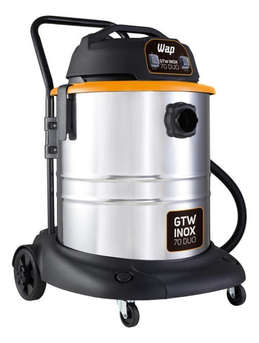 Aspirador de Pó e Água WAP GTW Inox 70L Duo 2000w Monofásico