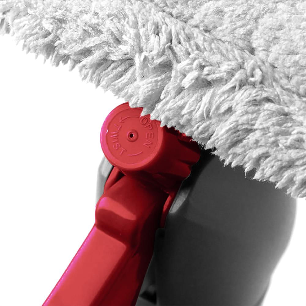 Encontraproduto.com.br - Rodo Mop Spray Limpa Vidros 3 Em 1 Com Reservatório 300Ml Wap Cinza