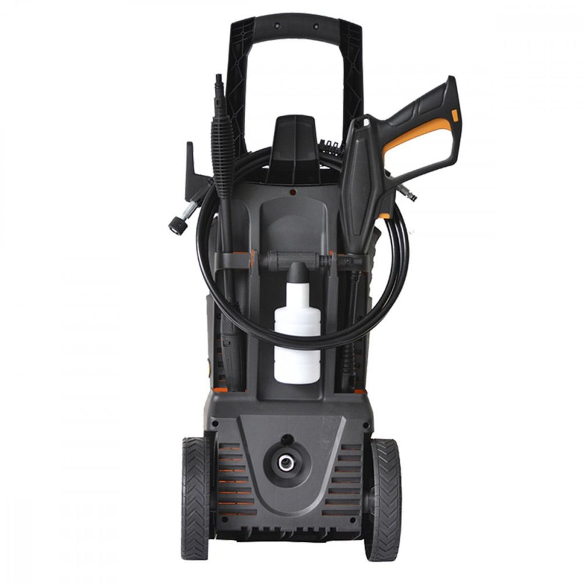 Encontraproduto.com.br - Lavadora de Alta Pressão Wap Líder 2200 com 1800PSI, Trava de Segurança, Jato de Água Leque e Concentrado Aplicador de Detergente e Sistema Stop Total