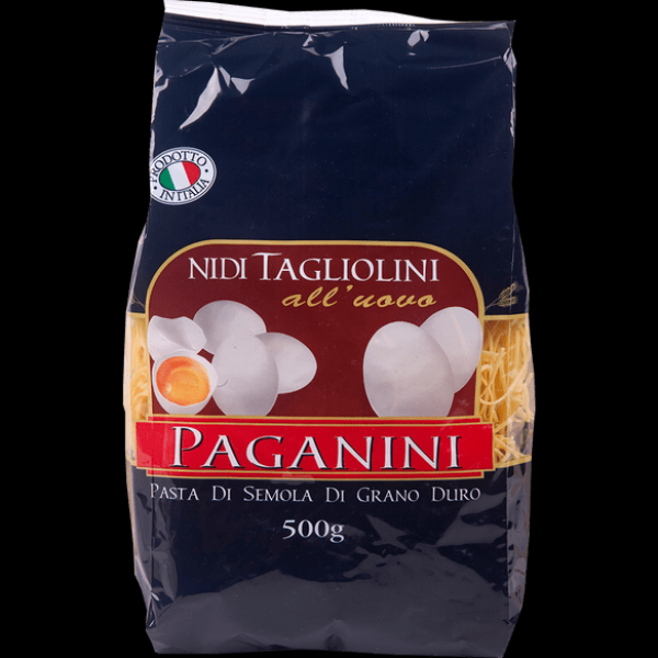 Encontraproduto.com.br - Macarrão Italiano Tagliolini Nidi Com Ovos Paganini 500g