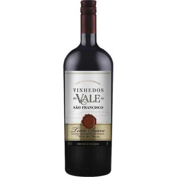 Encontraproduto.com.br - Vinho Vinhedos do Vale Tinto Suave Garrafa com 1L