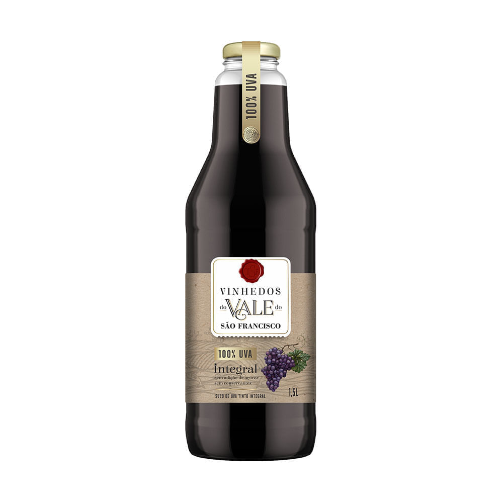 Encontraproduto.com.br - Suco Integral Vinhedo Uva 1,5litro