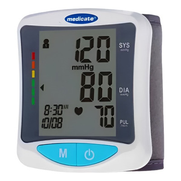 Encontraproduto.com.br - Aparelho de Pressão Digital de Pulso DBP2220 Medicate