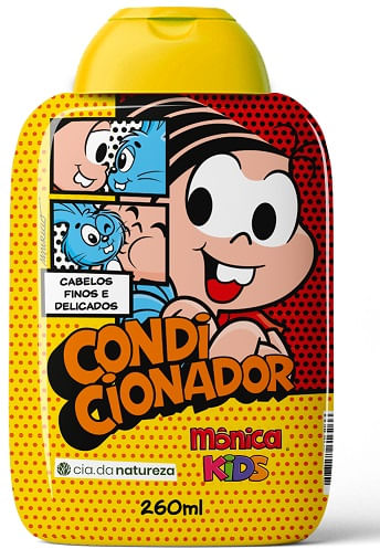 Encontraproduto.com.br - Condicionador Turma Da Mônica Kids Cabelos Finos E Delicados 260ml