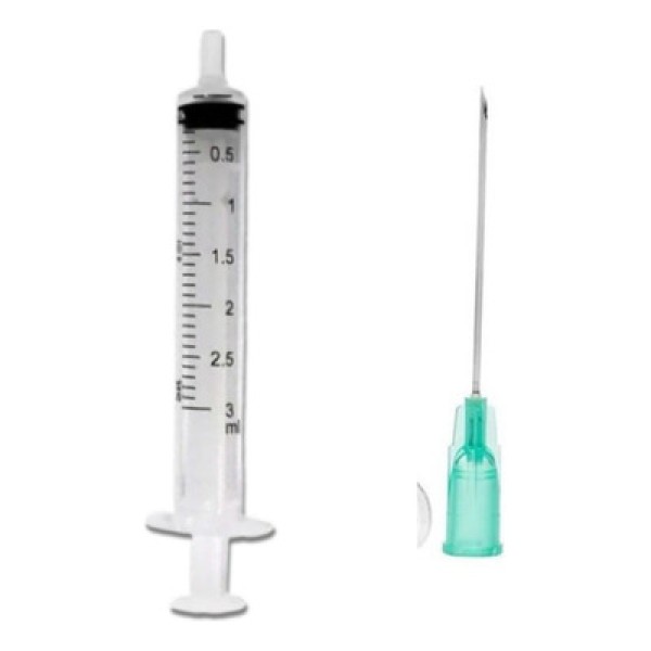 Seringa Procare 3mL Luer Slip sem Agulha - unidade