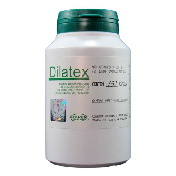 Dilatex Extra Pump Power Supplements 152 Cápsulas