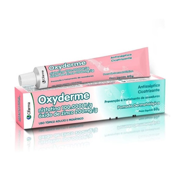 Encontraproduto.com.br - Oxyderme 100Mui + 200Mg Pomada 60G