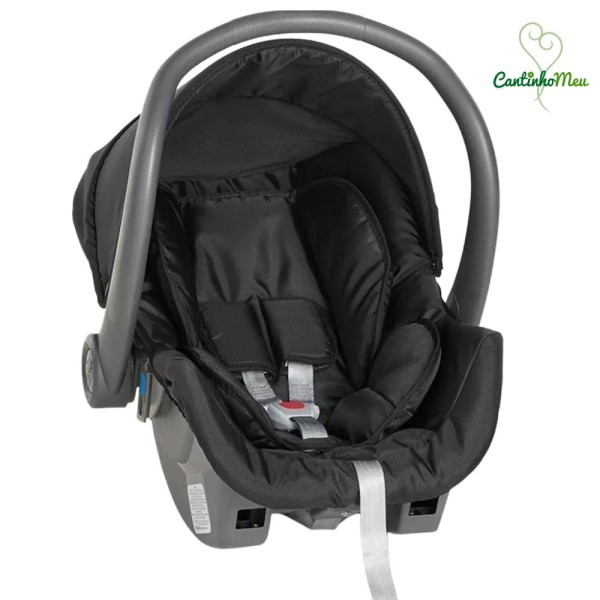 Encontraproduto.com.br - CARRINHO OLYMPUS NEW GRAY (CINZA) + BEBE CONFORTO + BASE - GALZERANO