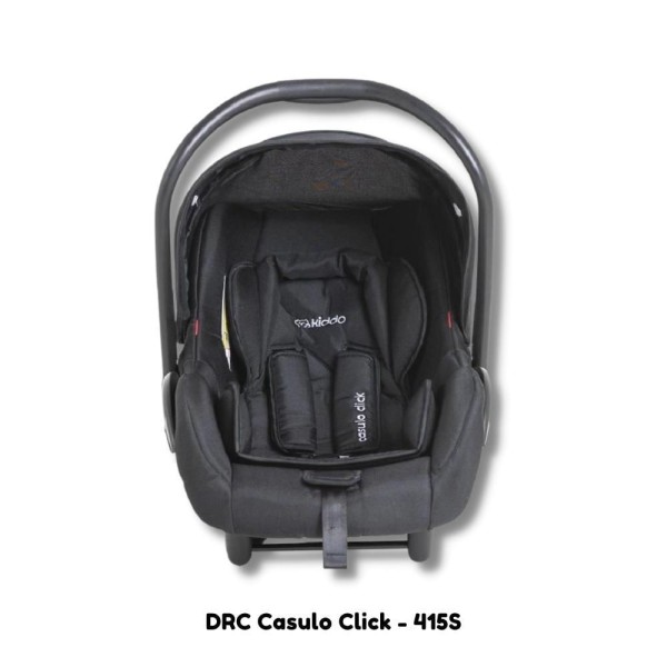 Encontraproduto.com.br - CARRINHO SPRINT PRETO + BEBE CONFORTO CASULO CLICK PRETO (415SPP) - KIDDO
