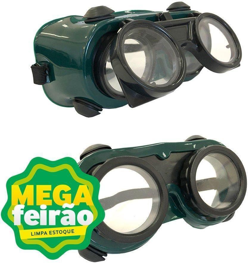 Óculos para Solda com Elástico 50mm 12118512 - Carbografite