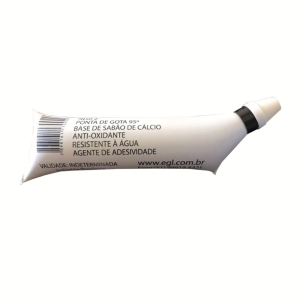 Encontraproduto.com.br - Bisnaga de Graxa Branca de Cálcio EGL 80g - GX BC 80GR
