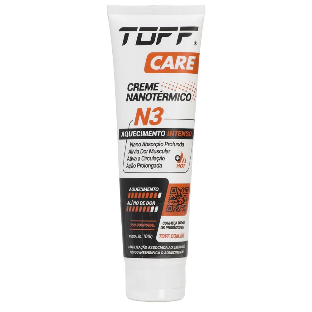 Encontraproduto.com.br - Toff Care N3 - Creme Nanotérmico De Aquecimento Muscular Intenso Tamanho:único;cor:branco