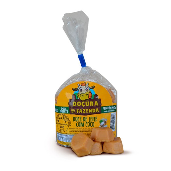 Encontraproduto.com.br - Doce de Leite Com Coco Doçura da Fazenda250g