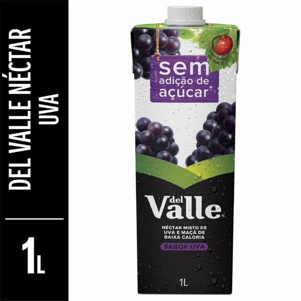 Suco Pronto Del Valle Uva 200ml