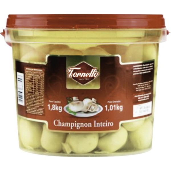 Champignon Fornello Inteiro Balde com 1,01kg