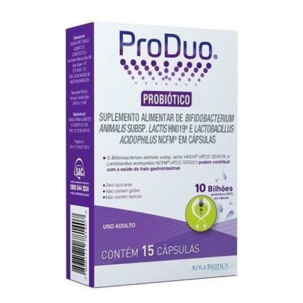 Encontraproduto.com.br - Probiótico Produo (10 Bi) 15 Cápsulas - Tiarajú