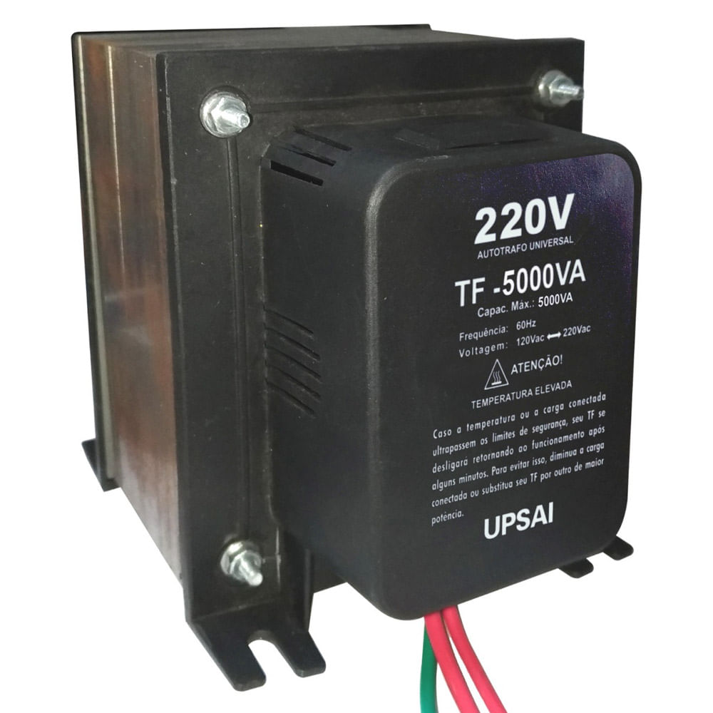 Autotransformador TF-5000 com Sensor Térmico 51000500 UPSAI