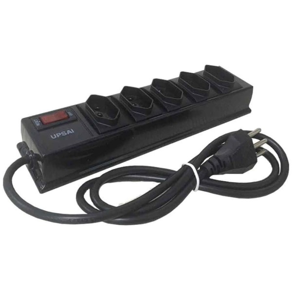 Encontraproduto.com.br - Filtro de Linha 5 Tomadas Upsai
