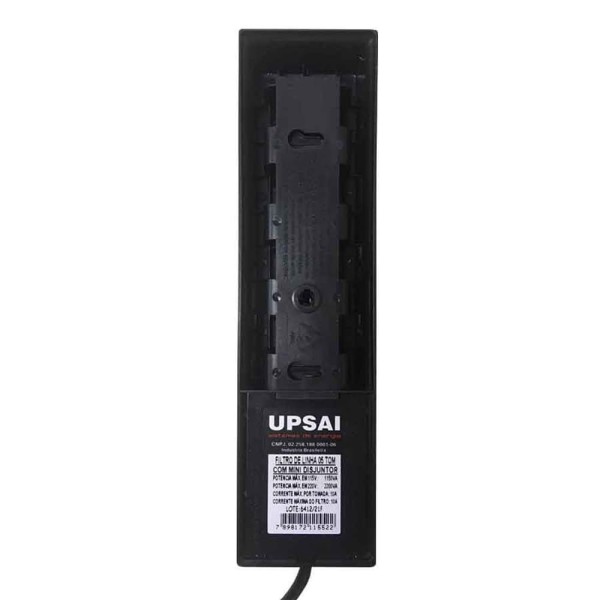 Encontraproduto.com.br - Filtro de Linha 5 Tomadas Upsai