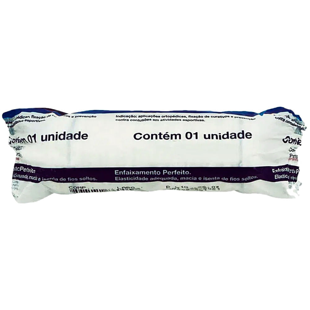 Encontraproduto.com.br - Atadura de Crepom 13 fios Neve 6cm x 1,8M