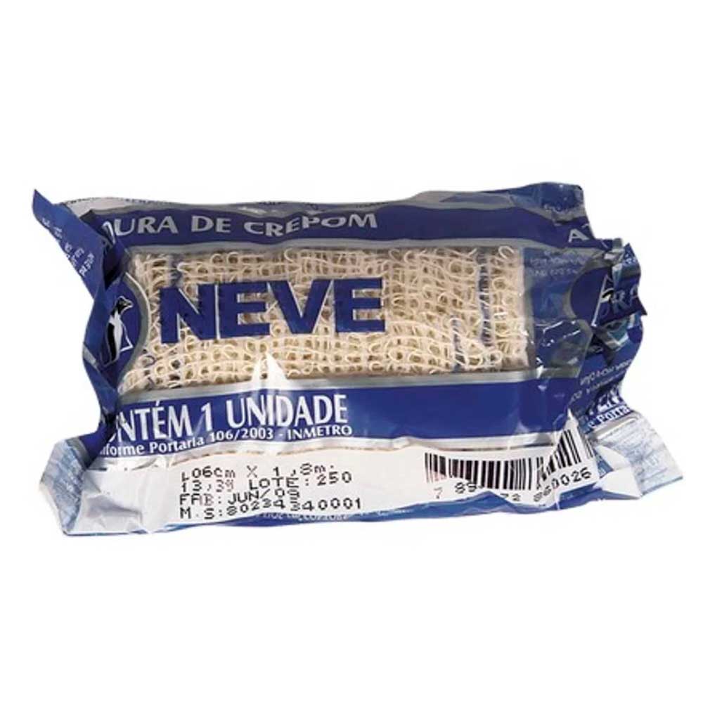 Encontraproduto.com.br - Atadura de Crepom 13 fios Neve 6cm x 1,8M