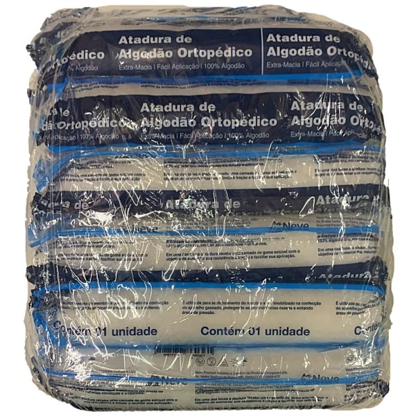 Encontraproduto.com.br - Algodão Ortopédico Neve 15cmx1m - 12 unidades