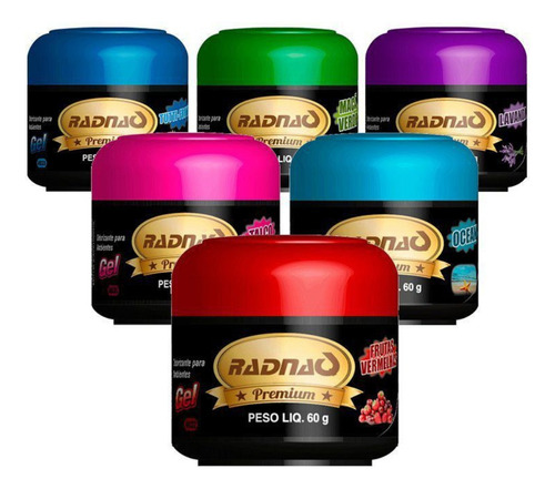 Odorizante Gel Radgel Tutti Frutti 60g Radnaq RQ4033