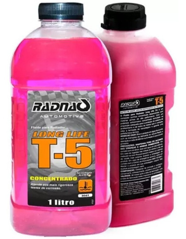 Aditivo Radiador Concentrado Rosa Organico