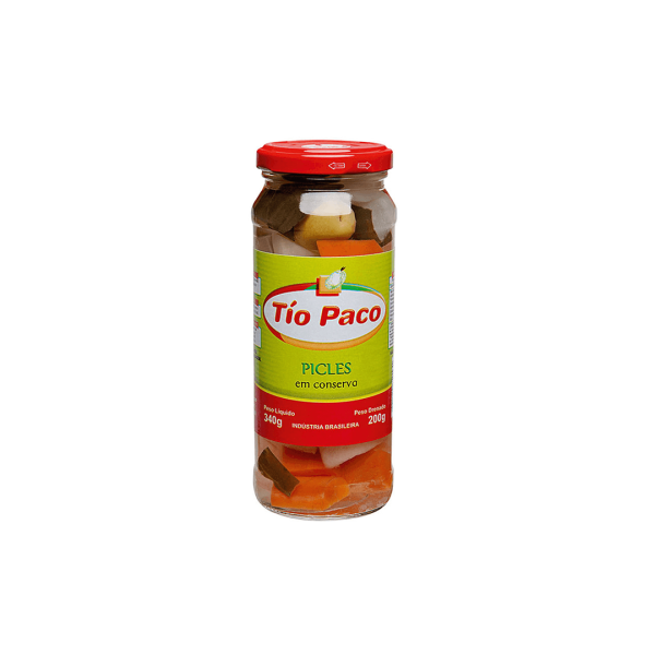 Encontraproduto.com.br - Picles Em Conserva Tio Paco 200g