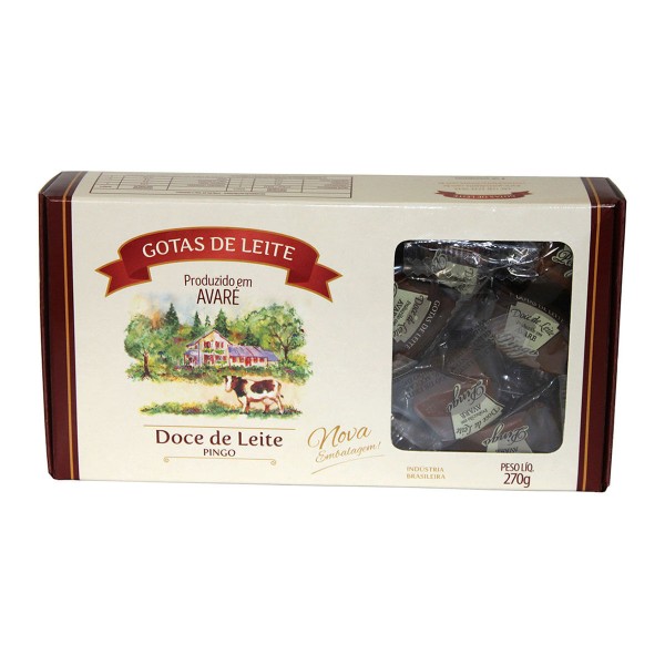 Encontraproduto.com.br - Pingo de Leite Avaré 270g - Gotas de Leite