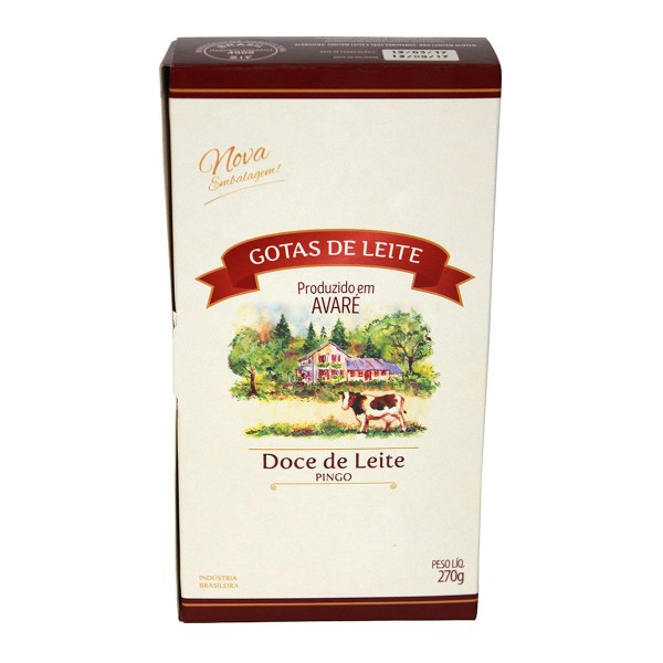 Encontraproduto.com.br - Pingo de Leite Avaré 270g - Gotas de Leite