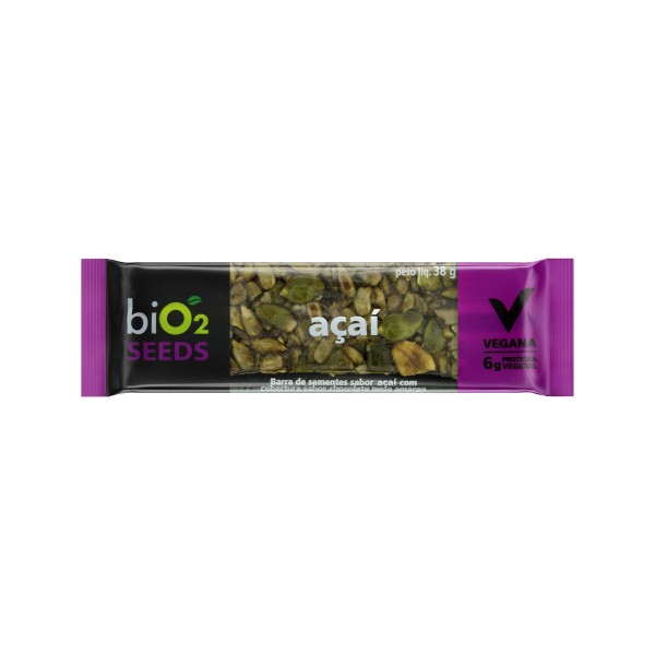 Encontraproduto.com.br - Barra de Sementes Bio2 Seeds Açaí 38g