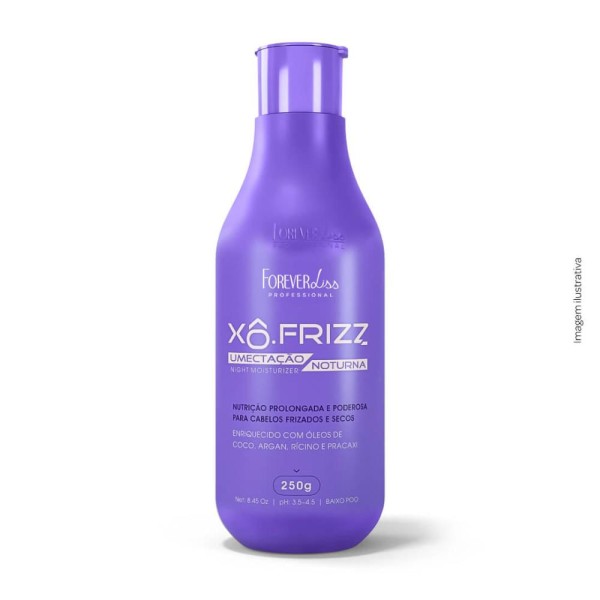 Encontraproduto.com.br - Forever Liss Kit Xô Frizz Amaciante Capilar 250g + Umectação Noturna 250g