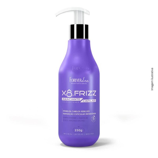 Encontraproduto.com.br - Forever Liss Kit Xô Frizz Amaciante Capilar 250g + Umectação Noturna 250g