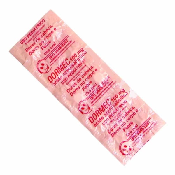 Encontraproduto.com.br - Dormec (Aas) 100Mg Envelope 10 Comprimidos Imec