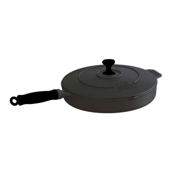 Encontraproduto.com.br - Frigideira com Cabo de Silicone Preto 1,3 Litros 22cm