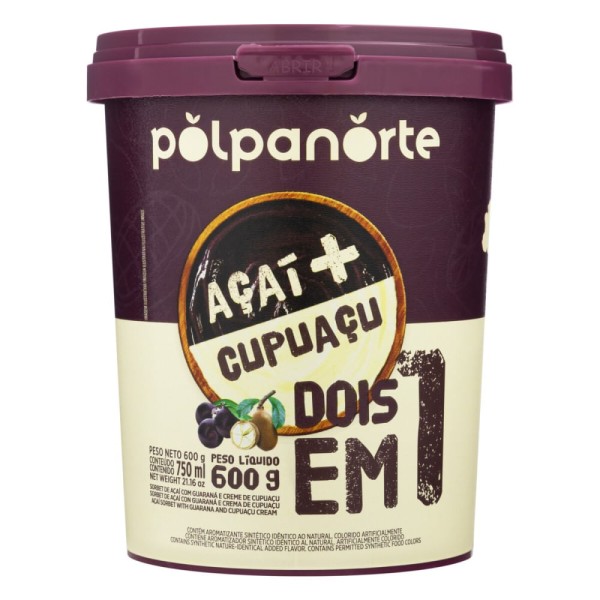 Encontraproduto.com.br - Açaí com Cupuaçu Polpanorte 750 ml