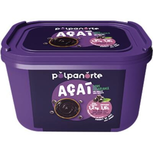 Encontraproduto.com.br - Sorbet de Açaí com Guaraná Polpanorte 1,5 Litro