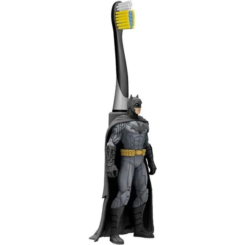 Encontraproduto.com.br - Escova De Dente Infantil Macia 3d Boneco Batman Dentalclean