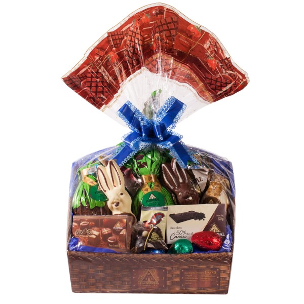 Cesta de Páscoa FLORYBAL Chocolate 1.720kg