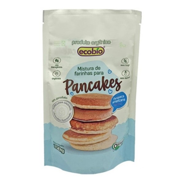 Mistura para Pancakes Americana Orgânica Ecobio 250g
