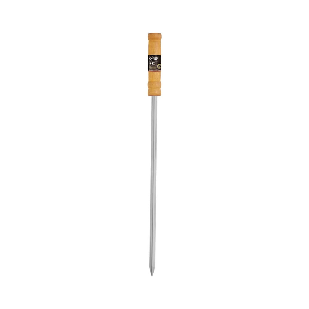 Espeto Simples para Churrasco 75cm em Inox Grilazer