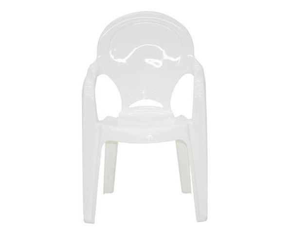 Encontraproduto.com.br - Cadeira Infantil Tique Taque com Braco Branca Tramontina 92262010