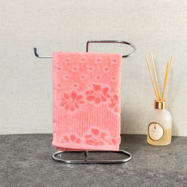 Encontraproduto.com.br - Porta Toalha De Rosto Para Bancada Banheiro Lavabo Suporte Toalheiro Cromado