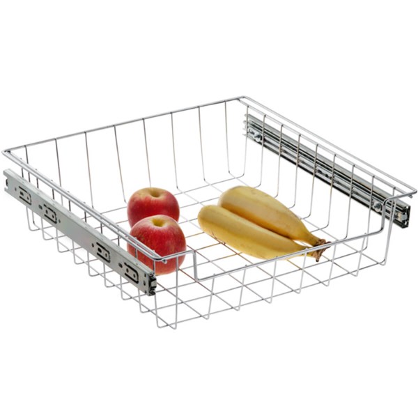 Encontraproduto.com.br - Gaveta Fruteira Deslizante Baixa Slim 370x100x380mm - Schmitt