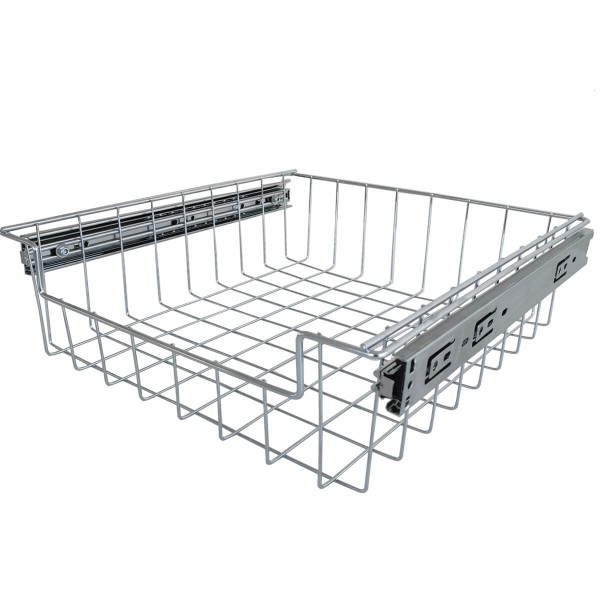 Encontraproduto.com.br - Gaveta Fruteira Deslizante Baixa Slim 370x100x380mm - Schmitt