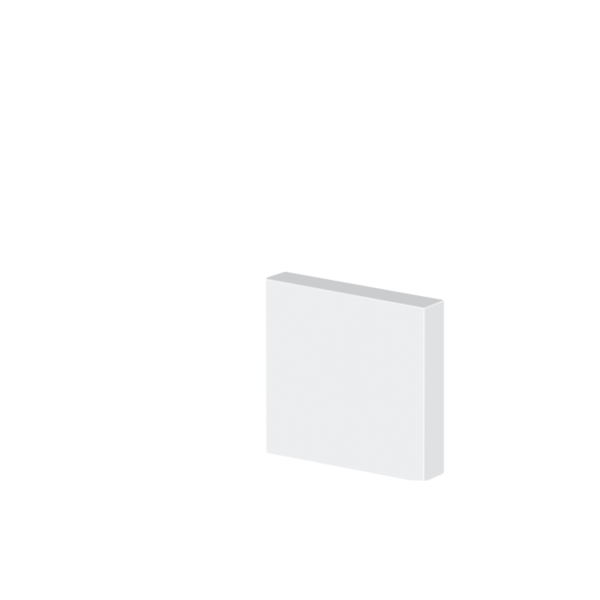 Encontraproduto.com.br - Roseta Para Portas Ref.10010 100mmX100mm Arquitech