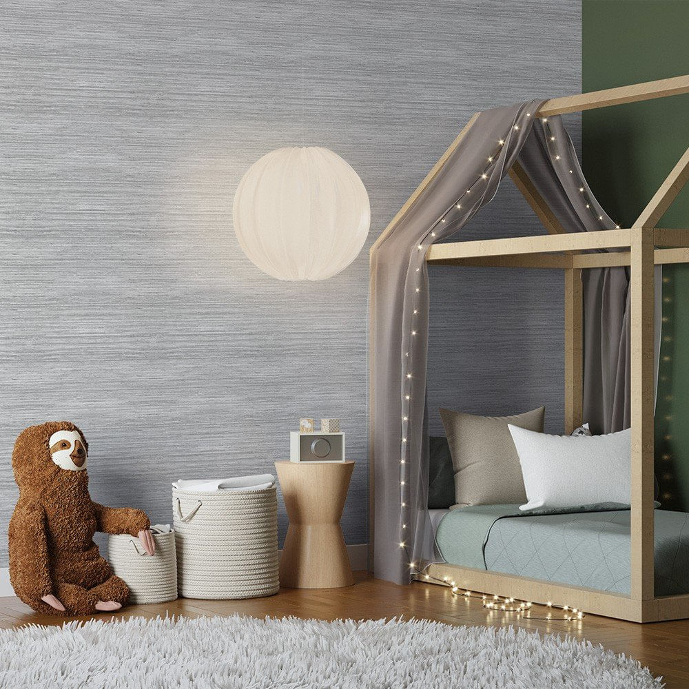 Encontraproduto.com.br - Papel De Parede Bobinex Palha Cinza