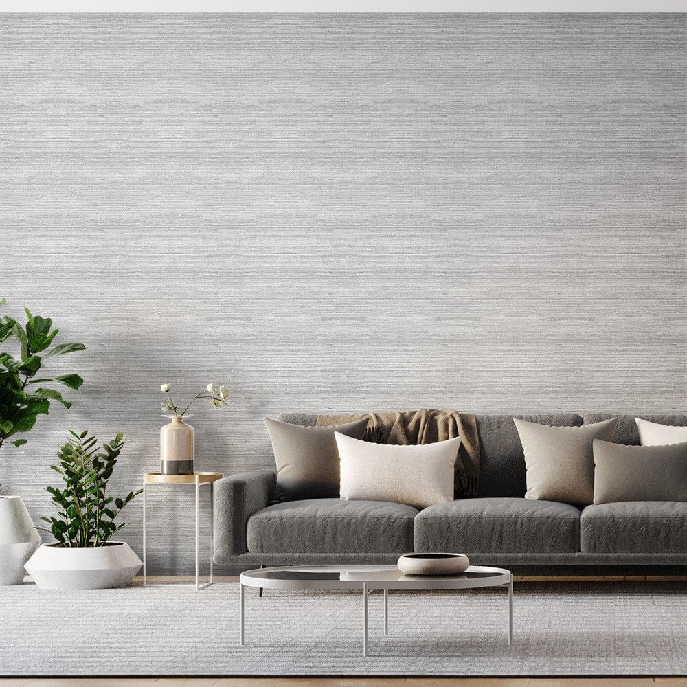 Encontraproduto.com.br - Papel De Parede Bobinex Palha Cinza