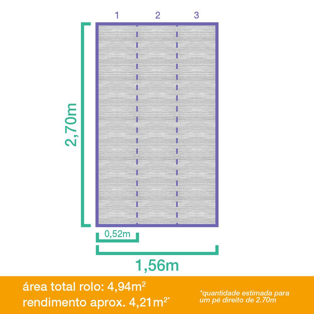 Encontraproduto.com.br - Papel De Parede Bobinex Palha Cinza